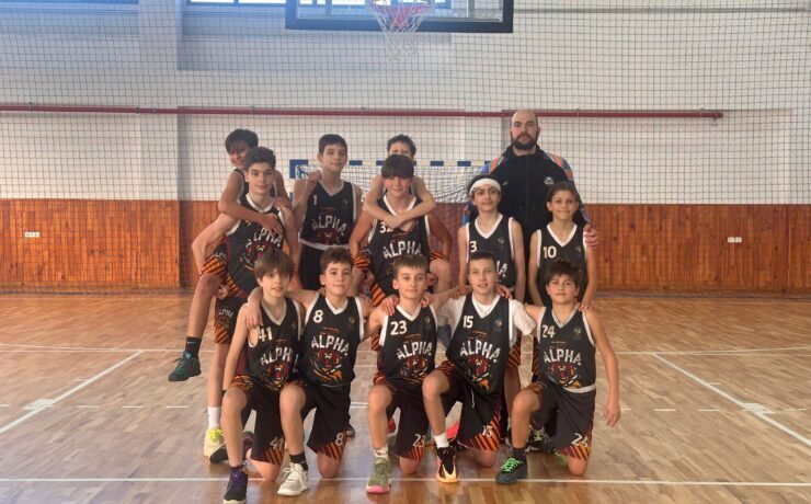 Turneul 4 U13 – echipa BC Alpha generatia 2013-2014